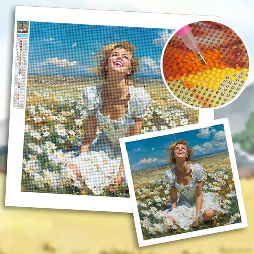 Diamond Painting Erwachsene, Diamond Painting Eigenes Foto, Bastelset Erwachsene, 5D DIY Kinder, Familien, Paare, Haustiere, Bilder Personalisiert, Custom Kreative Geschenk, Zimmer Deko 60x80 cm b-20 von Shozhoo