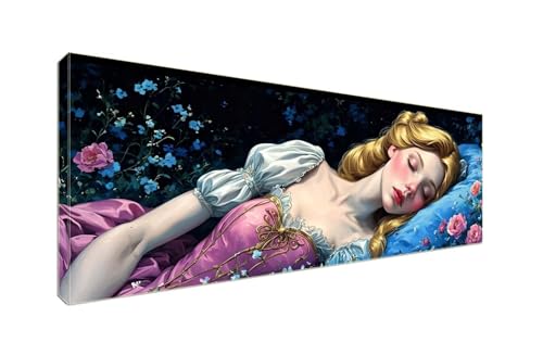 Diamond Painting Erwachsene Groß XXLl 75x30cm Diamant Painting Bilder, 5D Dornröschen Diamond Painting Kinder DIY Voll Diamant Crystal Art Malen Nach Zahlen, Stickerei Malerei Kits Wand Dekor S-328 von Shozhoo