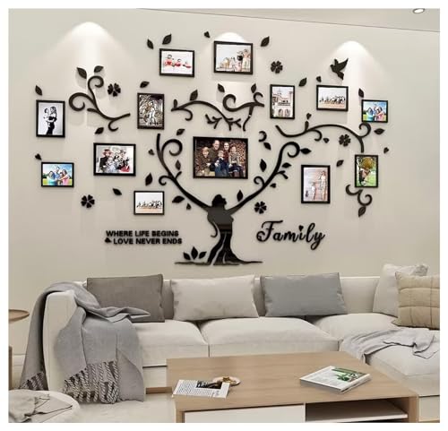 Shuanghao 3D DIY Baum Wandaufkleber Decor - Acryl Bilderrahmen Foto Große Wandaufkleber Kinderzimmer Wohnzimmer Schlafzimmer Restaurant Moderne Home Decoration. Shuanghao 3D DIY Baum Wandaufkleber Decor - Acryl Bilderrahmen Foto Große Wandaufkleber Kinderzimmer Wohnzimmer Schlafzimmer Restaurant Moderne Home Decoration. von Shuanghao