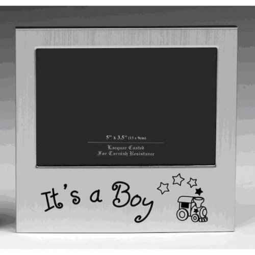 Shudehill Giftware Bilderrahmen It's a Boy, 12,7 x 8,9 cm, silberfarben Shudehill Giftware Bilderrahmen It's a Boy, 12,7 x 8,9 cm, silberfarben von Shudehill Giftware