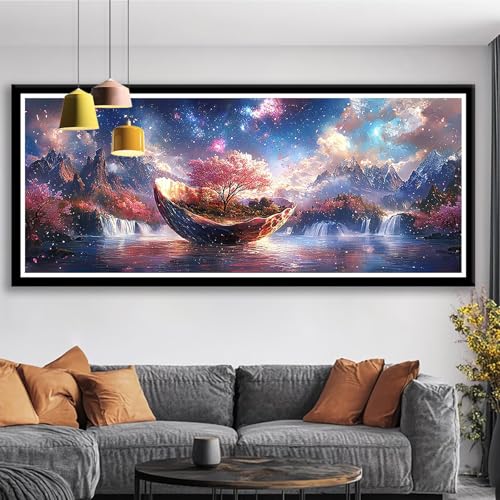 Diamond Painting Landschaft Diamond Painting Erwachsene Groß XXL 200x80 cm Diamant Malerei Bilder Berg DIY Rund Steine Stickerei Kreuzstich Basteln Erwachsene für Deko Wohnzimmer Geschenke S0-107 Diamond Painting Landschaft Diamond Painting Erwachsene Groß XXL 200x80 cm Diamant Malerei Bilder Berg DIY Rund Steine Stickerei Kreuzstich Basteln Erwachsene für Deko Wohnzimmer Geschenke S0-107 von Shueayin