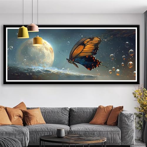 Diamond Painting Schmetterling Diamond Painting Erwachsene Groß XXL 250x100 cm Diamant Malerei Bilder Mond DIY Rund Steine Stickerei Kreuzstich Basteln Erwachsene für Deko Wohnzimmer Geschenke S0-449 Diamond Painting Schmetterling Diamond Painting Erwachsene Groß XXL 250x100 cm Diamant Malerei Bilder Mond DIY Rund Steine Stickerei Kreuzstich Basteln Erwachsene für Deko Wohnzimmer Geschenke S0-449 von Shueayin