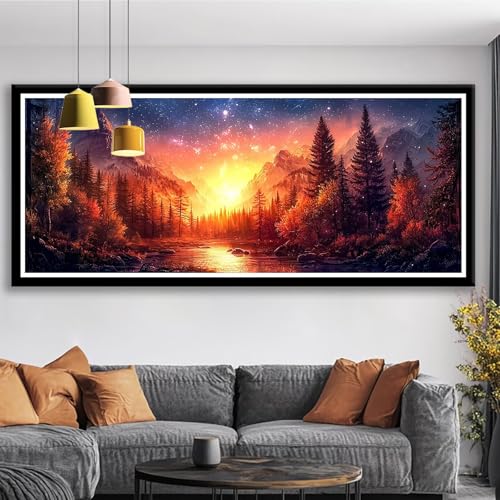 Diamond Painting Sonnenuntergang Diamond Painting Erwachsene Groß XXL 100x40 cm Diamant Malerei Bilder Berg DIY Rund Steine Stickerei Kreuzstich Basteln Erwachsene für Deko Wohnzimmer Geschenke S0-53 Diamond Painting Sonnenuntergang Diamond Painting Erwachsene Groß XXL 100x40 cm Diamant Malerei Bilder Berg DIY Rund Steine Stickerei Kreuzstich Basteln Erwachsene für Deko Wohnzimmer Geschenke S0-53 von Shueayin