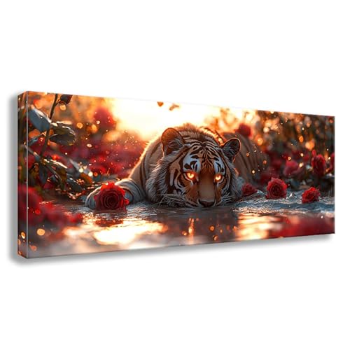 Diamond Painting Tiger Diamond Painting Erwachsene Groß XXL 250x100 cm Diamant Malerei Bilder Rose DIY 5D Rund Steine Stickerei Kreuzstich Basteln Erwachsene für Deko Wohnzimmer, Geschenke S0-69 Diamond Painting Tiger Diamond Painting Erwachsene Groß XXL 250x100 cm Diamant Malerei Bilder Rose DIY 5D Rund Steine Stickerei Kreuzstich Basteln Erwachsene für Deko Wohnzimmer, Geschenke S0-69 von Shueayin