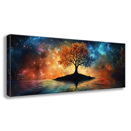 Diamond Painting XXL 175x70 cm Baum Diamant Painting Bilder Landschaft Diamond Art 5D Vollbohrer Diamant Malerei Basteln Mädchen 10 Jahre, Strass Stickerei Mosaikherstellung für Zimmer Deko S0-458 Diamond Painting XXL 175x70 cm Baum Diamant Painting Bilder Landschaft Diamond Art 5D Vollbohrer Diamant Malerei Basteln Mädchen 10 Jahre, Strass Stickerei Mosaikherstellung für Zimmer Deko S0-458 von Shueayin