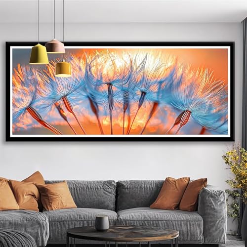 Diamond Painting XXL 175x70 cm Löwenzahn Diamant Painting Bilder Landschaft Diamond Art 5D DIY Diamant Malerei Basteln Mädchen 10 Jahre, Strass Stickerei Mosaikherstellung für Zimmer Deko S0-102 Diamond Painting XXL 175x70 cm Löwenzahn Diamant Painting Bilder Landschaft Diamond Art 5D DIY Diamant Malerei Basteln Mädchen 10 Jahre, Strass Stickerei Mosaikherstellung für Zimmer Deko S0-102 von Shueayin
