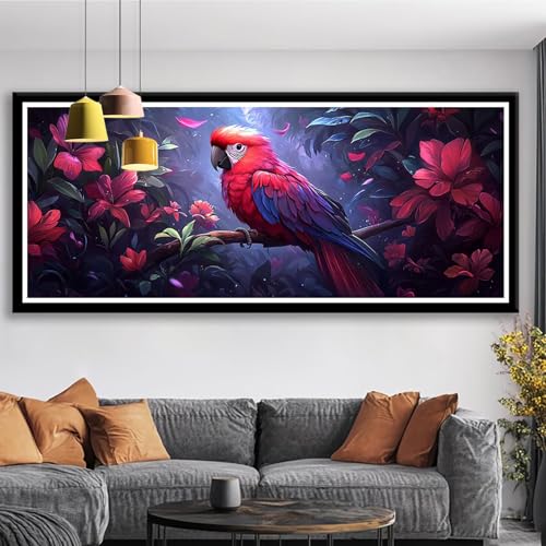 Diamond Painting XXL 200x80 cm Blume Diamant Painting Bilder Vogel Diamond Art 5D DIY Vollbohrer Diamant Malerei Basteln Mädchen 10 Jahre, Strass Stickerei Mosaikherstellung für Zimmer Deko S0-454 Diamond Painting XXL 200x80 cm Blume Diamant Painting Bilder Vogel Diamond Art 5D DIY Vollbohrer Diamant Malerei Basteln Mädchen 10 Jahre, Strass Stickerei Mosaikherstellung für Zimmer Deko S0-454 von Shueayin