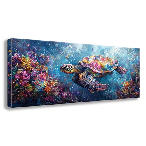 Diamond Painting XXL 200x80 cm Schildkröte Diamant Painting Bilder Tier Diamond Art 5D Vollbohrer Diamant Malerei Basteln Mädchen 10 Jahre, Strass Stickerei Mosaikherstellung für Zimmer Deko S0-110 Diamond Painting XXL 200x80 cm Schildkröte Diamant Painting Bilder Tier Diamond Art 5D Vollbohrer Diamant Malerei Basteln Mädchen 10 Jahre, Strass Stickerei Mosaikherstellung für Zimmer Deko S0-110 von Shueayin