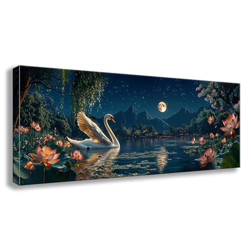 Diamond Painting XXL 250x100 cm Mond Diamant Painting Bilder Blume Diamond Art 5D DIY Vollbohrer Diamant Malerei Basteln Mädchen 10 Jahre, Strass Stickerei Mosaikherstellung für Zimmer Deko S0-68 Diamond Painting XXL 250x100 cm Mond Diamant Painting Bilder Blume Diamond Art 5D DIY Vollbohrer Diamant Malerei Basteln Mädchen 10 Jahre, Strass Stickerei Mosaikherstellung für Zimmer Deko S0-68 von Shueayin