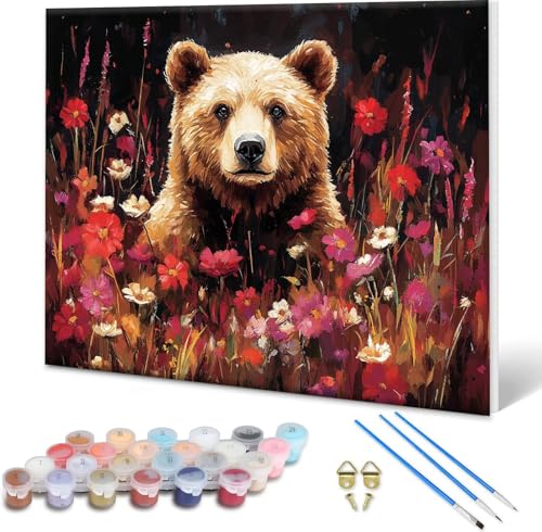 Malen nach Zahlen Erwachsene Tragen, Paint by Numbers Bastelset Erwachsene, Malen nach Zahlen Blume, DIY Handgemalt Ölgemälde Leinwand Set für Deko Wohnzimmer Geschenke, Ohne Rahmen 80x60 cm B-6 Malen nach Zahlen Erwachsene Tragen, Paint by Numbers Bastelset Erwachsene, Malen nach Zahlen Blume, DIY Handgemalt Ölgemälde Leinwand Set für Deko Wohnzimmer Geschenke, Ohne Rahmen 80x60 cm B-6 von Shueayin