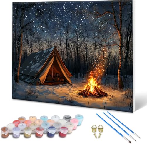 Malen nach Zahlen Landschaft, Malen nach Zahlen Erwachsene Wald, Paint by Numbers Kreativ Set für Erwachsene, DIY Ölgemälde Leinwand Kunst Bastelset für Zimmer Deko Geschenke 30x20 cm, Rahmenlos I-6 Malen nach Zahlen Landschaft, Malen nach Zahlen Erwachsene Wald, Paint by Numbers Kreativ Set für Erwachsene, DIY Ölgemälde Leinwand Kunst Bastelset für Zimmer Deko Geschenke 30x20 cm, Rahmenlos I-6 von Shueayin