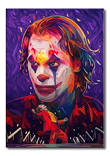 Shukqueen Malen nach Zahlen, DIY Ölgemälde für Erwachsene, Anfänger, Kinder, Feiertagsgeschenke, Pop Joker, 16x20 Zoll (Ohne Rahmen) von Shukqueen