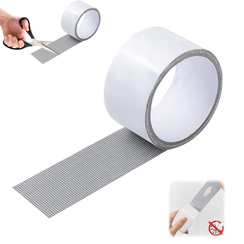 Shunfaji Fliegengitter Reparatur Panzertape Weiß 5x200cm Isolierband Klebeband Abdichten Für Fenster Tür Zelte Markisen (B) von Shunfaji