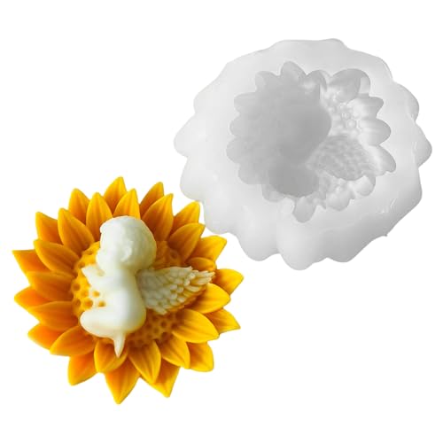 Handgefertigte 3D-Blumen-Silikonformen, Seife, Ornamente, Gießformen, Babyformen, Bastelbedarf von Shurhome