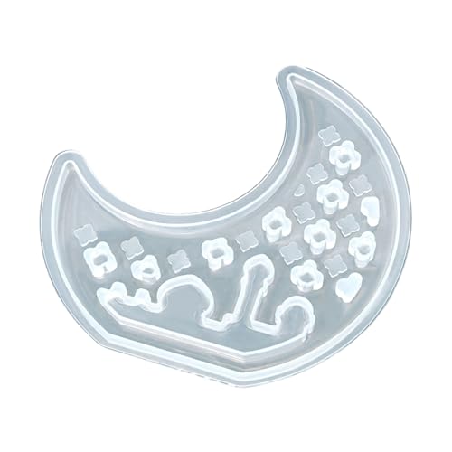 Light House Mondform Silikonständerformen für Halter, Silikon-Teelichthalter, Formen für Epoxidharz von Shurhome