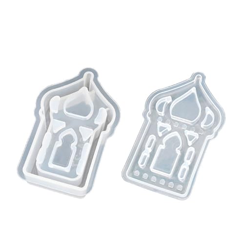 Light House Mondform Silikonständerformen für Halter, Silikon-Teelichthalter, Formen für Epoxidharz von Shurhome