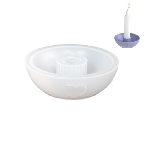 Schalenförmige Harzhalter-Formen aus Silikon für Kerzenständer aus Epoxidharz, Teelichthalter, Heimdekoration Schalenförmige Harzhalter-Formen aus Silikon für Kerzenständer aus Epoxidharz, Teelichthalter, Heimdekoration von Shurhome