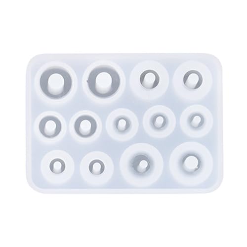 Wiederverwendbares Silikonform-Set für Harzperlen, zum Basteln, verschiedene Formen, Schmuckherstellung, Werkzeuge, Kristall-Edelsteine, Zubehör Wiederverwendbares Silikonform-Set für Harzperlen, zum Basteln, verschiedene Formen, Schmuckherstellung, Werkzeuge, Kristall-Edelsteine, Zubehör von Shurhome