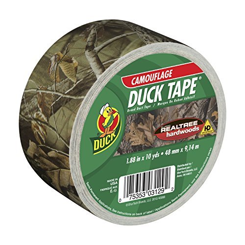 Duck 1409574 Realtree Camo Duck Klebeband, 4,8 cm x 9,1 m von Shurtech