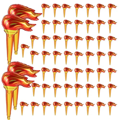 Aufblasbare Fackel Fun,Aufblasbare Fackel Fun Torch lässt sich aufblasen - 50 Stück Fake-Fackel-Wettbewerbe-Fackel-Requisite - 16 Zoll aufblasbare Taschenlampe für Wettbewerbe, Cosplay, Bühne, Sporttr Aufblasbare Fackel Fun,Aufblasbare Fackel Fun Torch lässt sich aufblasen - 50 Stück Fake-Fackel-Wettbewerbe-Fackel-Requisite - 16 Zoll aufblasbare Taschenlampe für Wettbewerbe, Cosplay, Bühne, Sporttr von Shurzzesj