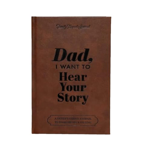 Dad I Want to Hear You Story Book, tell me your life story dad, Father's Guided Journal to Share His Life & His Love, Dad Journal Dads Life Story Book, 20,7 x 14,5 x 1 cm Dad I Want to Hear You Story Book, tell me your life story dad, Father's Guided Journal to Share His Life & His Love, Dad Journal Dads Life Story Book, 20,7 x 14,5 x 1 cm von Shxupjn
