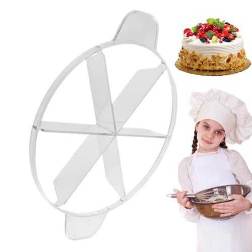 Kuchenschneider Slicer - Selbst Wiederverwendbarer Kuchenschneider | Dessert & Süßigkeiten Werkzeuge für Flan Fondant Dekoration Geburtstag Party Freunde Familie von Shxupjn