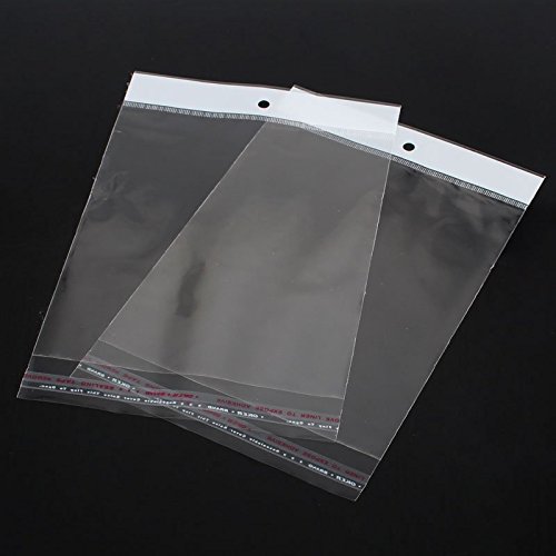 SiAura Material ® - 100x selbstklebende Plastiktütchen 21,5x14cm von SiAura Material