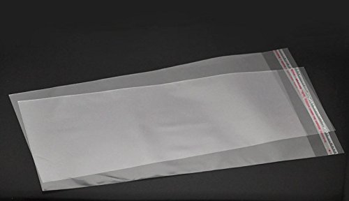SiAura Material ® - 100x selbstklebende Plastiktütchen 23,5x12cm von SiAura Material