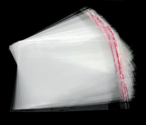 SiAura Material ® - 200x selbstklebende Plastiktütchen 11x8cm von SiAura Material