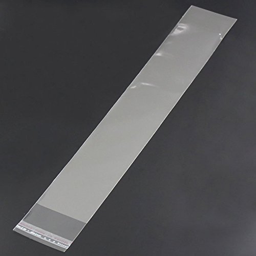 SiAura Material ® - 200x selbstklebende Plastiktütchen 30,5x4,4cm von SiAura Material