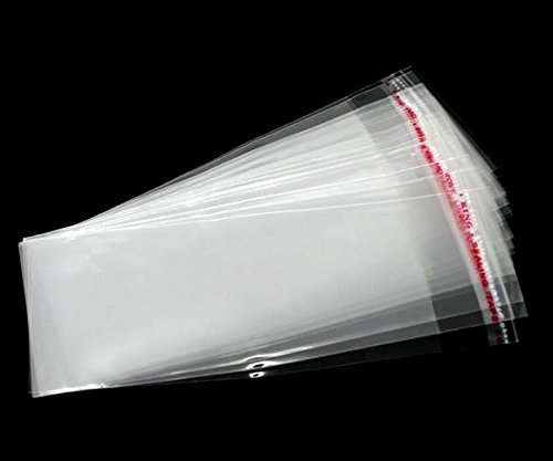 SiAura Material ® - 200x selbstklebende Plastiktütchen11x5cm von SiAura Material