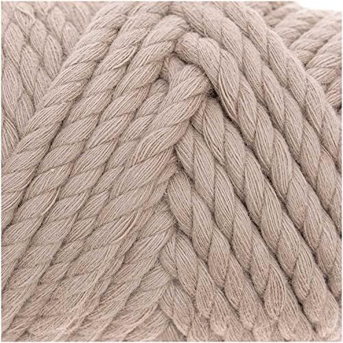 130g / 25 m creative cotton Cord - Makramee-Garn von Rico Design - Farbe 012 hellbraun 130g / 25 m creative cotton Cord - Makramee-Garn von Rico Design - Farbe 012 hellbraun von Sibylles Geschenkeartikel