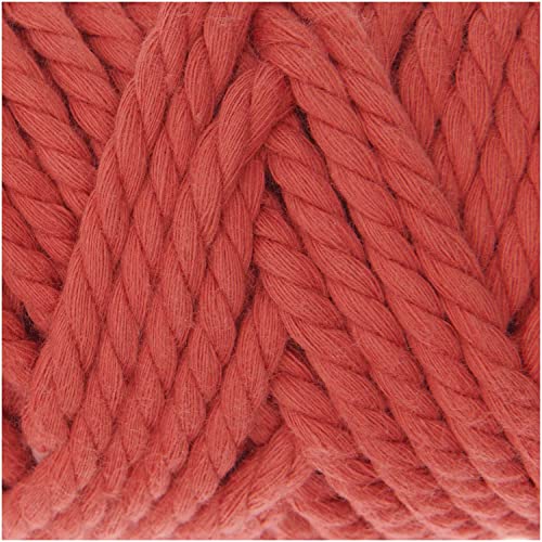 130g / 25 m creative cotton Cord - Makramee-Garn von Rico Design - Farbe 023 azalee von Sibylles Geschenkeartikel
