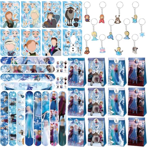 Mitgebsel Kindergeburtstag Gastgeschenke, 70PCS Geschenktüten Kindergeburtstag Kleine Geschenke für Kinder Schnapparmband Schlüsselanhänger Geschenktüten Aufkleber Geburtstag für Junge Mädchen Mitgebsel Kindergeburtstag Gastgeschenke, 70PCS Geschenktüten Kindergeburtstag Kleine Geschenke für Kinder Schnapparmband Schlüsselanhänger Geschenktüten Aufkleber Geburtstag für Junge Mädchen von Sidesea