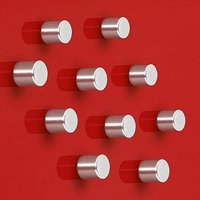 10 SIGEL C5 "Strong" Magnete silber Ø 1,0 x 1,0 cm 10 SIGEL C5 "Strong" Magnete silber Ø 1,0 x 1,0 cm von Sigel