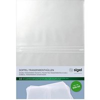 10 SIGEL Sichthüllen DIN A5 transparent glänzend 70 µm 10 SIGEL Sichthüllen DIN A5 transparent glänzend 70 µm von Sigel
