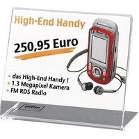10 SIGEL Tischaufsteller DIN A8 quer 10 SIGEL Tischaufsteller DIN A8 quer von Sigel