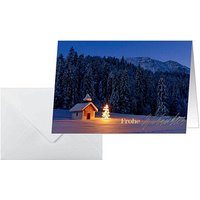 10 SIGEL Weihnachtskarten Christmas Chapel DIN A6 10 SIGEL Weihnachtskarten Christmas Chapel DIN A6 von Sigel