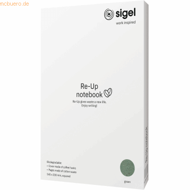 2 x Sigel Notizbuch Re-Up Coffee ca. A5 100 Seiten Softcover kariert 1 2 x Sigel Notizbuch Re-Up Coffee ca. A5 100 Seiten Softcover kariert 1 von Sigel