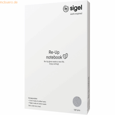 2 x Sigel Notizbuch Re-Up Coffee ca. A5 100 Seiten Softcover liniert 1 2 x Sigel Notizbuch Re-Up Coffee ca. A5 100 Seiten Softcover liniert 1 von Sigel