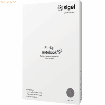 2 x Sigel Notizbuch Re-Up Coffee ca. A5 100 Seiten Softcover liniert 1 2 x Sigel Notizbuch Re-Up Coffee ca. A5 100 Seiten Softcover liniert 1 von Sigel
