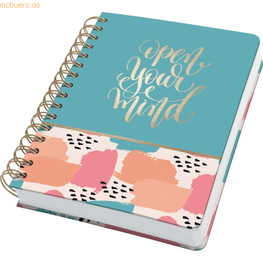 2 x Sigel Spiral-Notizbuch Jolie Dot-Lineatur A5 Brush Marks 240 Seite 2 x Sigel Spiral-Notizbuch Jolie Dot-Lineatur A5 Brush Marks 240 Seite von Sigel
