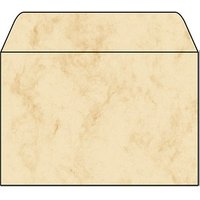25 SIGEL Motivbriefumschläge Marmor DIN C6 ohne Fenster von Sigel