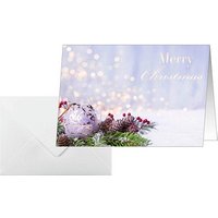 25 SIGEL Weihnachtskarten Charmful Christmas DIN A6 von Sigel