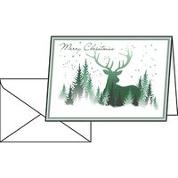 25 SIGEL Weihnachtskarten Christmas Forest DIN A6 von Sigel