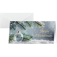 25 SIGEL Weihnachtskarten Snowy Idyll DIN lang 25 SIGEL Weihnachtskarten Snowy Idyll DIN lang von Sigel