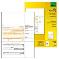 250 SIGEL SEPA-Überweisungsschein/-Zahlschein Bankformulare ZV572 250 SIGEL SEPA-Überweisungsschein/-Zahlschein Bankformulare ZV572 von Sigel
