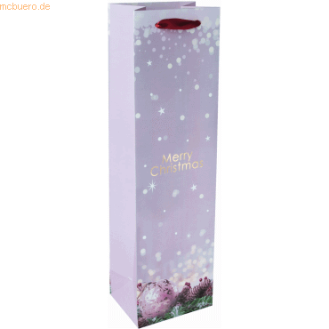 5 x Sigel Geschenktasche Bottle 100x350x80mm Charmful Christmas 5 x Sigel Geschenktasche Bottle 100x350x80mm Charmful Christmas von Sigel