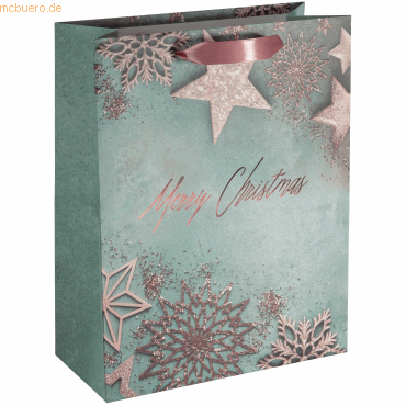 5 x Sigel Geschenktasche Large Glamorous Christmas 260x330x120mm 5 x Sigel Geschenktasche Large Glamorous Christmas 260x330x120mm von Sigel