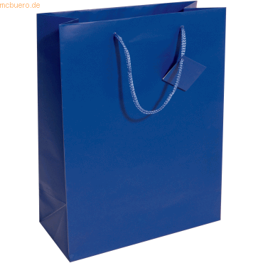 Sigel Geschenktasche Large ultramarinblau 260x330x120mm von Sigel